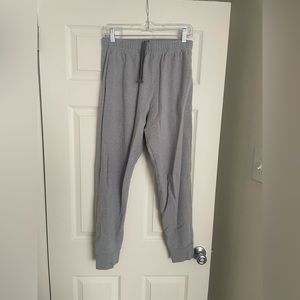 Mens Gray Reebok Sweatpants